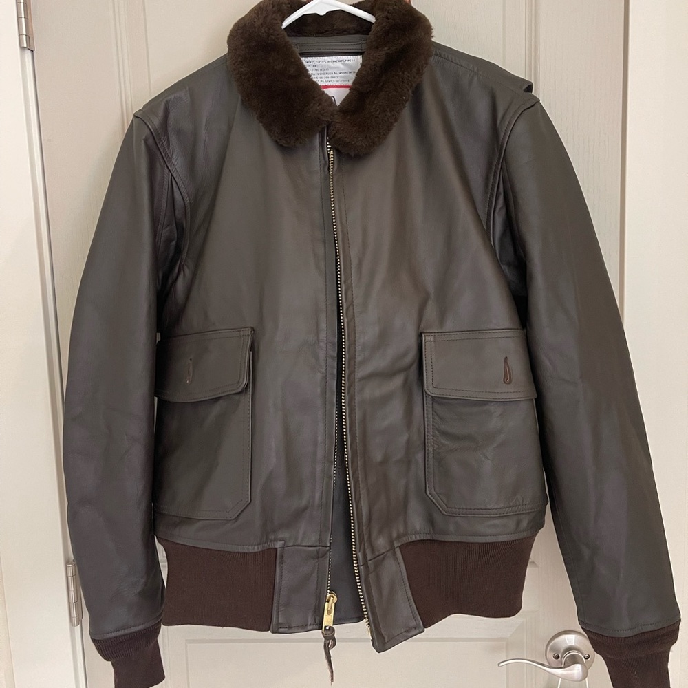 Flyers jacket! Leather